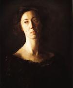Thomas Eakins Clara(Clara J.Mather) painting